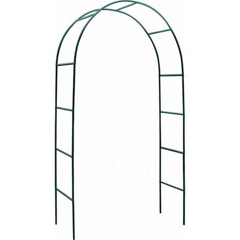 Filiyano-Arche à rosiers 240 x 140 cm / arche de jardin / arche pour plantes / arche pour treillis (1/5)