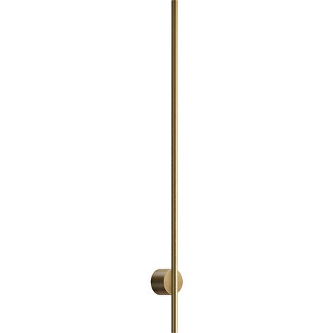 Daisho Applique a parete LED 9W IP20 3000K CRI90 Oro - Rossini Group - Lampada design in alluminio con diffusore in PMMA opale dimmerabile (1/5)