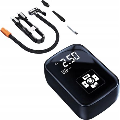 Compresseur numérique sans fil 120 W, 7,4 V, 10 bar