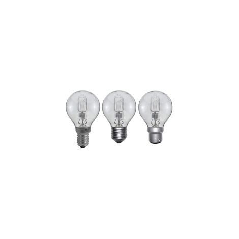 Halogen-Glühampullen Rundform Bezeichnung 1 Ampulle Leistung 28 W Lichtstrom 370 lm Fassung E14