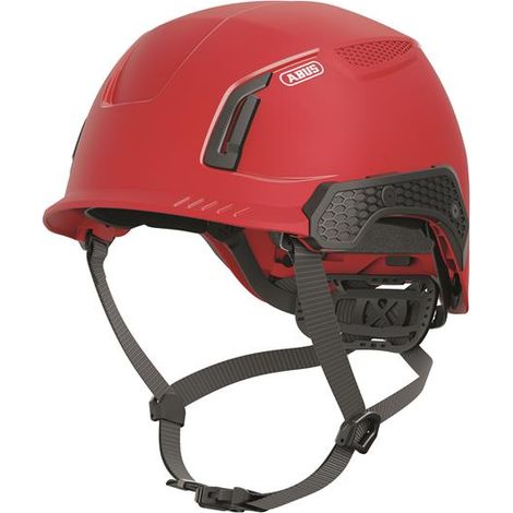 ABUS Mechanical 94803 SPECTOR-E Non-vented Safety Helmet Red ABU94803 (1/5)