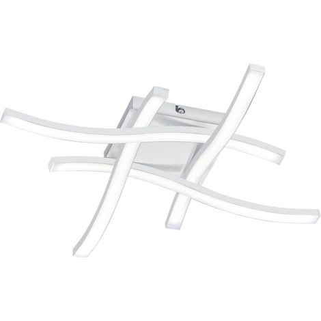 PLAFONIERA LED ROUTE BIANCO 4 LUCI X 5W 4000K