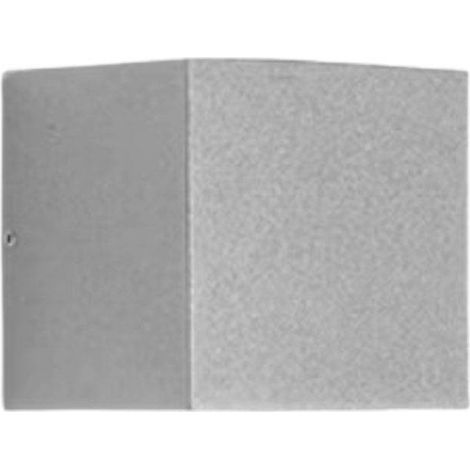 Applique Led da parete Quasar 10 2WB 6W 3000K Grigio Prisma 303360 (1/4)