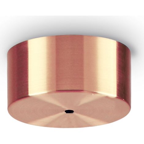 Ideal Lux Rosone Sospensione Mapa 1 luce Rame alluminio vetro