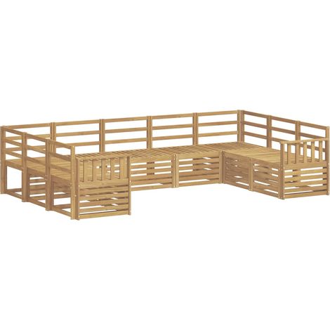 Sofa Sets Solid Acacia Wood vidaXL (1/5)