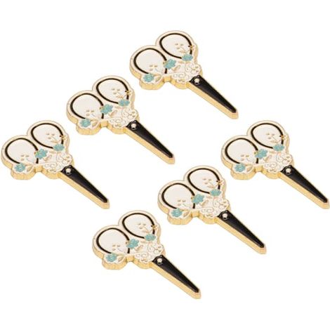 Porte-aiguilles magnétique (lot de 6), pince à ciseaux robuste, accessoire durable pour broderie et point de croix (1/5)