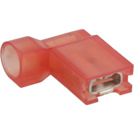 Cosse de câble Femelle 4,8x0,8 Preisolees Rouge à Drapeau