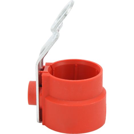 Support de prise de remorque universel, étanche et rigide, accessoire de protection pour connecteur 7-13 broches, rouge (1/5)