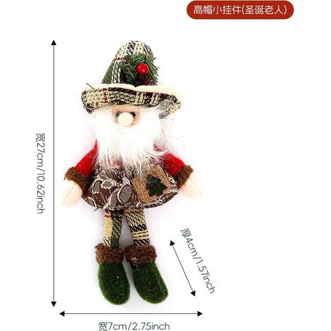 Weihnachtsdekorationen, Schneemannfiguren, Puppen, Strickpuppen, Weihnachtsmannmützen, Fensterdekorationen, Weihnachtsbäume
