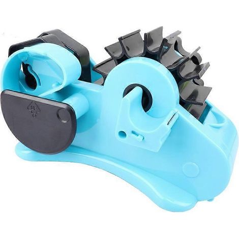 Distributeur de ruban thermocollant bleu pour sublimation - Distributeur de ruban thermocollant à découpe multiple pour sublimation, distributeur de ruban semi-automatique avec co (1/5)