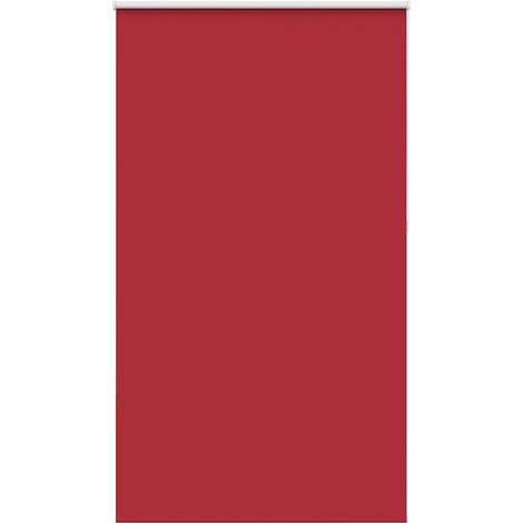 Maison Exclusive - Estor Enrollable Opaco Rojo 135x230 cm Tela An