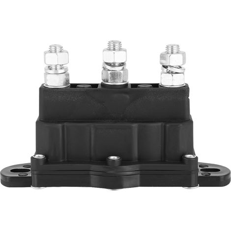 Relais moteur treuil inverseur 12V 24V interrupteur solénoïde 214-1211A11-06, compatible 214-1211A51, contacteur de commutation robuste. (1/5)