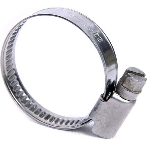 Pince à crémaillère Inox 304 largeur 9mm diamètre 21-45mm (1/4)