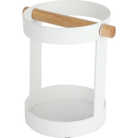 Porte-baguettes en fil de fer, porte-stylo sans perçage, porte-brosse à dents, porte-fourchettes, étagère de bureau (1/5)