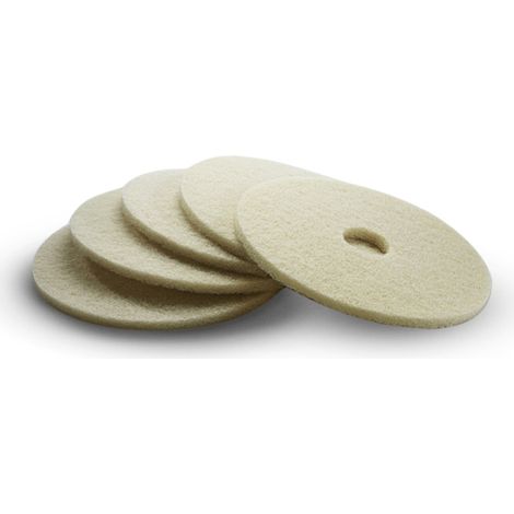 Pad Kärcher, doux, beige / naturel, 432 mm