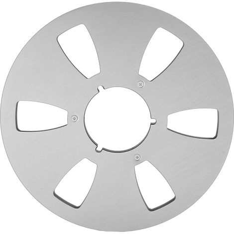 Universal 1/4 Zoll 10 Zoll 6-Loch Aluminiumlegierung Bandmaschinenspule