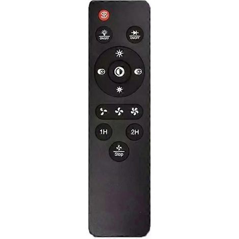 HONORNIC - Télécommande infrarouge intelligente et réactive, boutons en silicone résistants et élastiques pour une réponse rapide.