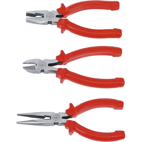 Jeu de Pinces 3 pcs - Acier, Précision et Robustesse - Pro - D-Work (1/5)