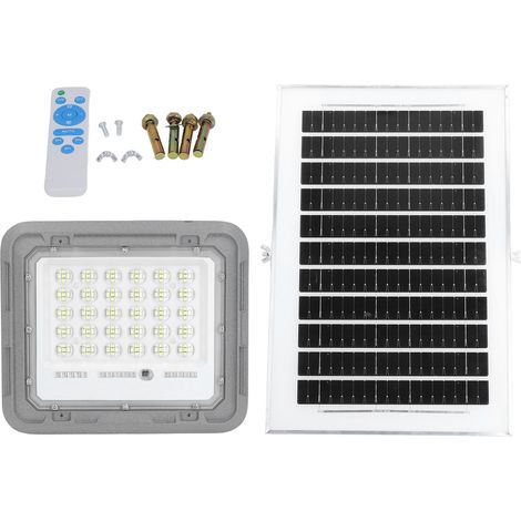 Lampe solaire étanche IP66, 150 perles LED, alimentée par une batterie de 4000mAh, pour l'extérieur, 100W (1/5)