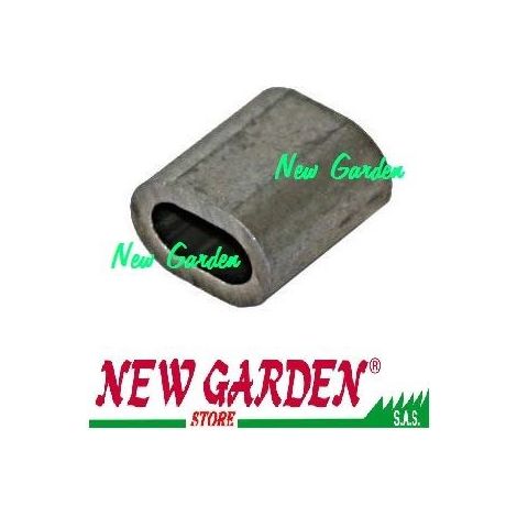Morsetto a schiacciamento per cavo freno diametro 2 mm 450181