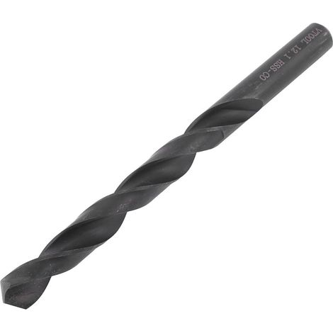 Foret hélicoïdal HSS HSS-Co Pointe de 12,1 mm de diamètre Tige droite Forage pour Perceuse électrique