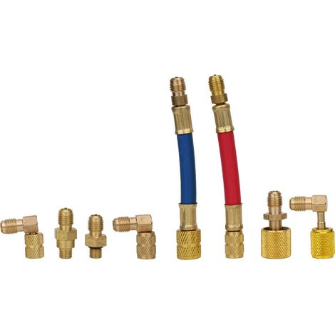 Ensemble de 8 pièces d'outils de réfrigération à connecteurs multiples pour climatiseur CT-138 (CT-138)