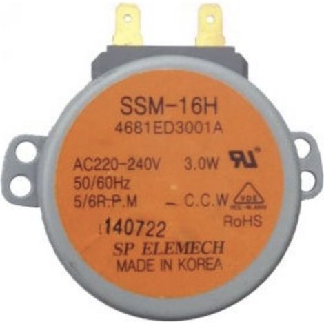 Motor Distribuidor de Agua para Lavavajillas LG  Serie LD  Recambio Original Código 4681ED3001A