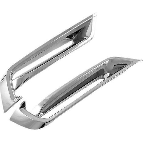 2 pièces Cache de phare antibrouillard avant pour voiture, cadre et grille compatibles avec Vezel -V 2022 2023 (1/5)