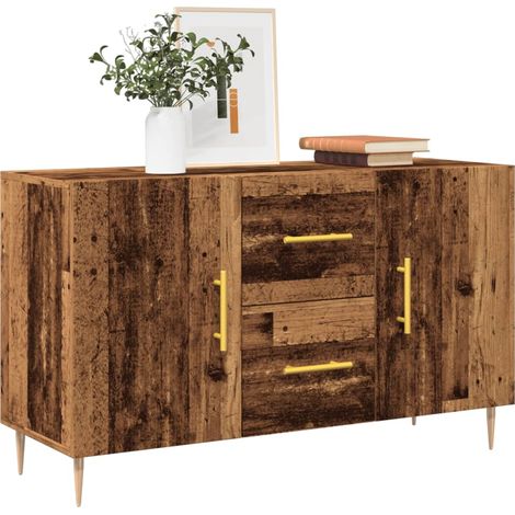 Sideboard Altholz-Optik 100x36x60 cm Holzwerkstoff