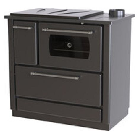 C STUFA CUCINA LEGNA ATENE 7,9 KW ANTRACITE