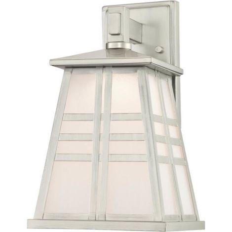 Dimmable LED Outdoor Wall Light Cecilia Nickel (1/2)