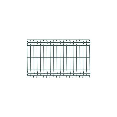 Vigor Pannello Recinzione Acciaio 153x200 cm filo 3 mm verniciatura polvere anti-corrosione colore Verde RAL-6005