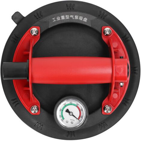 BUNTHAUS Ventouses Carrelage avec Manomètre,Ventouse Vitre Professionnelle avec Boîte à Outils Portable,Charge Maximale 100KG,Ventouses en Verre Pour Soulever de Vitre,Carrelage,Meubles (1/5)