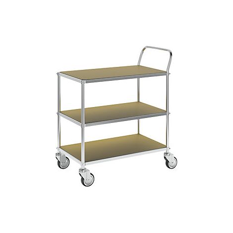 Kongamek Carrello a ripiani ESD 4 rotelle pivottanti 3 (1/3)