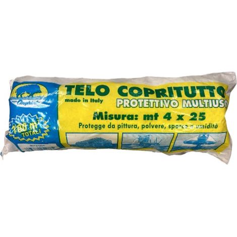 CINGHIALE - TELO PROTETTIVO ROTOLO 25X4MT