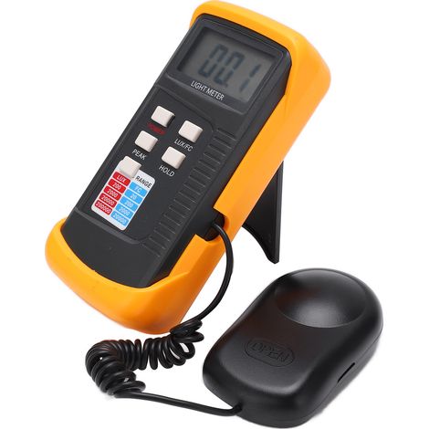 LX1330B Handbeleuchtungsstärkemesser, digitales Lichtmessgerät, Fotometer, 0,1 lx bis 200000 lx (1/5)