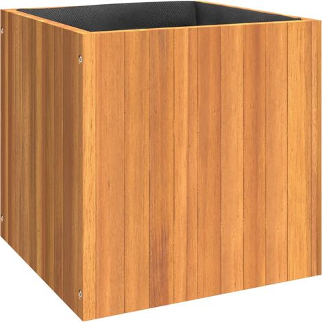 Maison Exclusive - Pflanzkübel 45x45x45 cm Massivholz Akazie