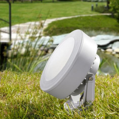FUMAGALLI "TOMMY SPIKE" Poteau de jardin à LED - GX53 - CCT - - Blanc