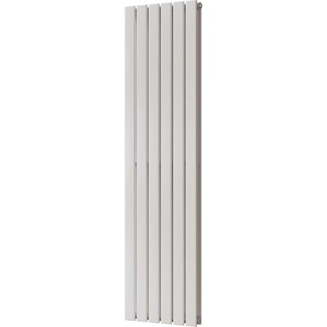 Typhoon - White Vertical Radiator H1600mm x W408mm Double Panel