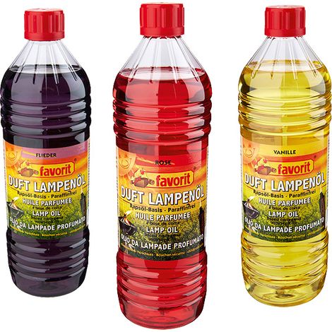 Favorit 2100C Bio-Duftlampenäl Citronella 1 L Bio-Lampenäl mit Zitronenduft