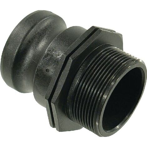 Camlock Typ F 2" Außengewinde Polypropylen ARAG 18107F