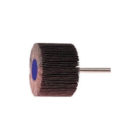 Meule à lamelles Ø30xH10mm G.60 Corindon Queue-D.6mm TECWERK (1/2)