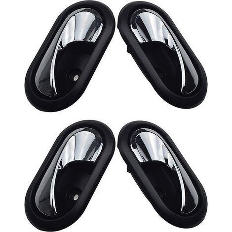4-teiliges Set Türgriffe für den Innenraum (Ersatz für Türknöpfe) 8200733848 (2012–2016) – 4 Stück (vorne, hinten und links) (1/5)