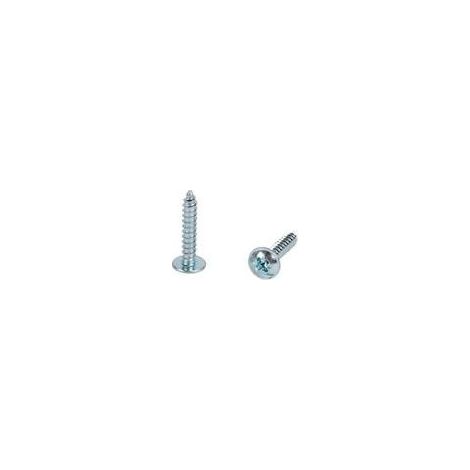 Vis de fixation pour coffret modulaire sur goulotte Viadis 16708 – Sachet de 12 vis – Pour coffrets 13 et 18 modules – Isolement dans la rainure – Cable Courant Fort (1/2)