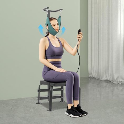 Équipement électrique de traction de colonne lombaire cervicale, dispositif de traction de cou pour la physiothérapie, approprié pour la maison, Centre de réadaptation, maison de soins infirmiers