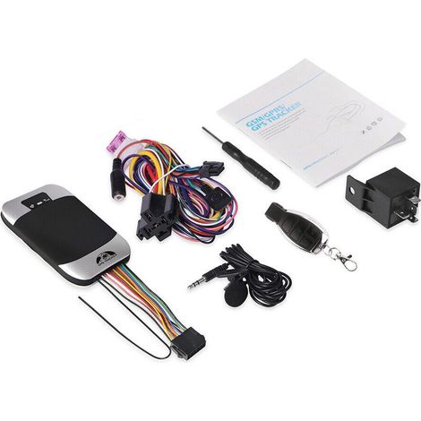 GPS-Tracker – Echtzeit-Ortung – Diebstahlalarm – Autokompatibel – Duale GPS- und LBS-Positionierung – GSM/GPRS-Übertragung – 1,5 m externes Mikrofon – 1 Stück (1/5)