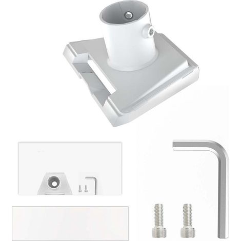 Adaptateur De Tube Rond - Pour Starlink Gen 3 - Diamètre Intérieur 53 Mm - Convient Tubes De 38 À 50 Mm - En Plastique - Blanc - 1 Pièce (1/5)