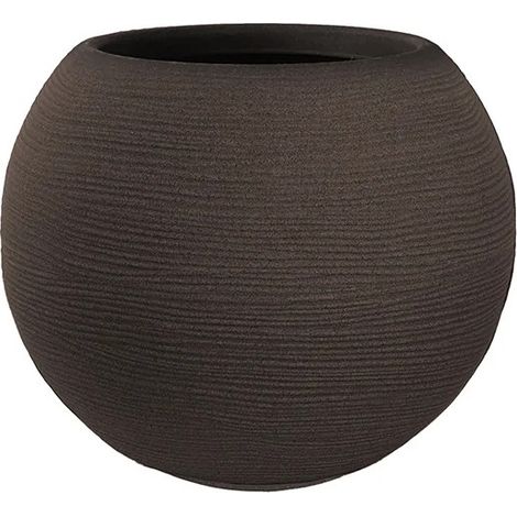 Vaso Botticelli marrón diámetro 40×33 cm para interior y exterior (1/2)