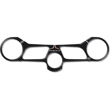 ADESIVO 3D piastra sterzo compatibile per MOTO DUCATI 1199 PANIGALE S-R 2012-16 (1/2)