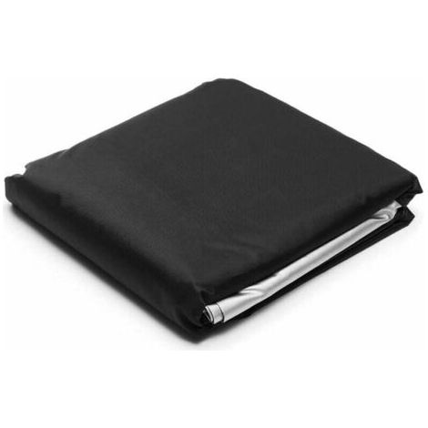 Waterproof and dustproof protective cover for spa bath, leaf protection for tables, chairs, outdoor furniture (color: black, size: 220 x 220 x 85